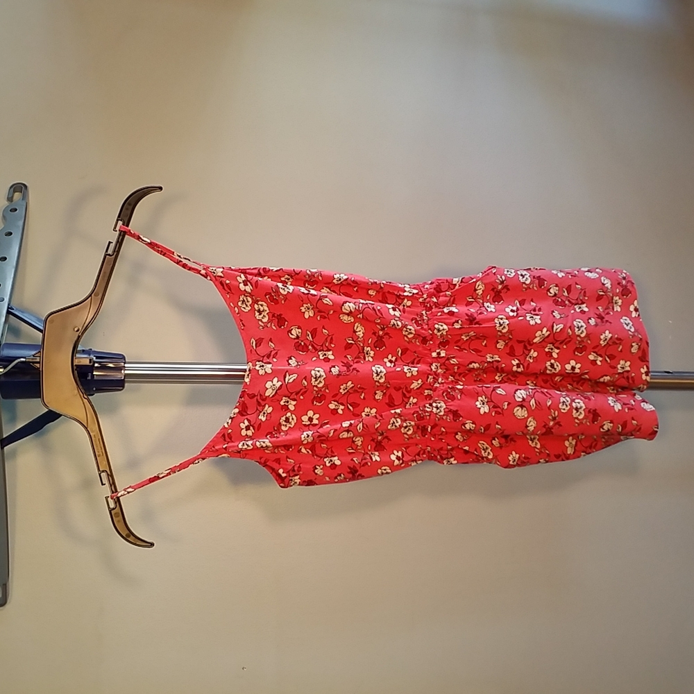 H&M DIVIDED ROMPER with POCKETS Floral print Festival Boho Size 2